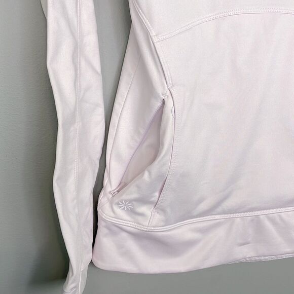 Athleta Scoop Neck Lilac Tech Hoodie. Size XXS. - Picture 6 of 14
